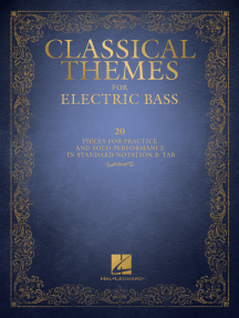 Classical Themes for Electric Bass: 20 Pieces for Practice and Solo Performance in Standard Notation & Tab