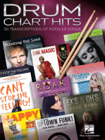 Drum Chart Hits: 30 Transcriptions of Popular Songs
