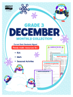 December Monthly Collection, Grade 3