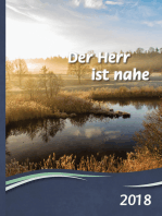 Der Herr ist nahe 2018: Biblischer Tageskalender