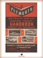Plymouth and Chrysler-built cars Complete Owner's Handbook of Repair and Maintenance