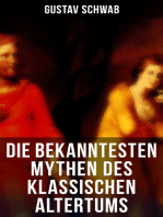 Die bekanntesten Mythen des klassischen Altertums: Dädalos und Ikaros, Die Sagen Trojas, Die Sage von Ödipus, Odysseus, Äneas, Io, Bellerophontes…