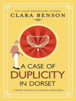 A Case of Duplicity in Dorset: A Freddy Pilkington-Soames Adventure, #4
