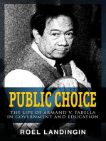 Public Choice: The Life of Armand V. Fabella in Government and Education