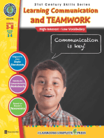 21st Century Skills - Learning Communication & Teamwork Gr. 3-8+