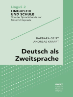 Deutsch als Zweitsprache: Sprachdidaktik für mehrsprachige Klassen