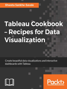 Tableau Cookbook Recipes For Data Visualization By Shweta Sankhe Savale Ebook Scribd