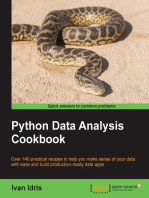 Python Data Analysis Cookbook