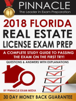 2018 FLORIDA Real Estate License Exam Prep