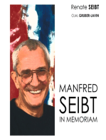 Manfred Seibt: In Memoriam