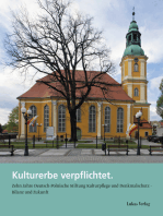 Kulturerbe verpflichtet: Zehn Jahre Deutsch-Polnische Stiftung Kulturpflege und Denkmalschutz (2007–2017) | Bilanz und Zukunft