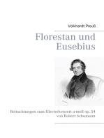 Florestan und Eusebius: Betrachtungen zum Klavierkonzert a-moll op. 54 von Robert Schumann