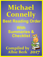 Michael Connelly: Best Reading Order - with Summaries & Checklist