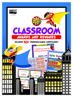 Super Power Classroom Awards and Rewards
