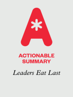 Actionable Summary of Leaders Eat Last by Simon Sinek