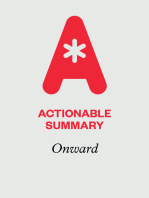 Actionable Summary of Onward by Howard Schultz