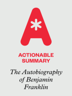 Actionable Summary Based on the Book The Autobiography of Benjamin Franklin