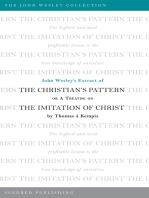 John Wesley's Extract of The Christian's Pattern: or A Treatise on The Imitation of Christ by Thomas a Kempis