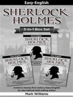 Sherlock Holmes Easy-English 3-in-1 Box Set: The Blue Carbuncle, Silver Blaze, The Red-Headed League re-told in 21st century Easy-English