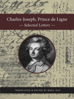 Charles-Joseph, Prince de Ligne: Selected Letters