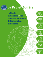 La charte humanitaire et les standards minimums de l'intervention humanitaires