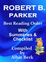 Robert B. Parker: Best Reading Order - with Summaries & Checklist