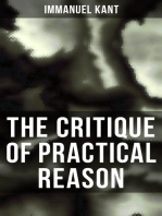 The Critique of Practical Reason: The Theory of Moral Reasoning (Kant's Second Critique)