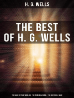 The Best of H. G. Wells: The War of the Worlds, The Time Machine & The Invisible Man: 3 Sci-Fi Books in One Edition