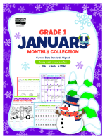 January Monthly Collection, Grade 1