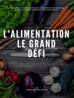 L'ALIMENTATION, LE GRAND DÉFI
