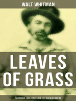 LEAVES OF GRASS (The Original 1855 Edition & The 1892 Death Bed Edition)