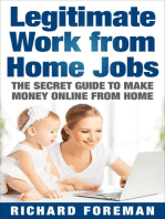 Legitimate Work from Home Jobs