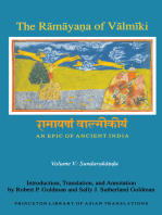 The Rāmāyaṇa of Vālmīki: An Epic of Ancient India, Volume V: Sundarakāṇḍa