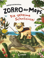 Zorro, der Mops (Band 3) - Die geheime Schatzinsel: Tierische Abenteuer ab 6 Jahre