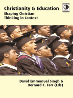 Christianity and Education: Shaping of Christian Context in Thinking