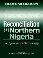 Reconciliation in Northern Nigeria: The Space for Public Apology