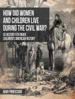 How Did Women and Children Live during the Civil War? US History 5th Grade | Children's American History