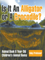Is It An Alligator or A Crocodile? Animal Book 6 Year Old | Children's Animal Books