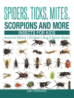 Spiders, Ticks, Mites, Scorpions and More | Insects for Kids - Arachnid Edition | Children's Bug & Spider Books