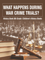 What Happens During War Crime Trials? History Book 6th Grade | Children's History Books
