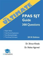 The Ultimate FPAS SJT Guide: 300 Practice Questions: Expert Advice, Fully Worked Explanations, Score Boosting Strategies, Time Saving Techniques, ... Programme Situational Judgement Test