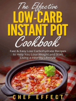 The Effective Low-Carb Instant Pot Cookbook