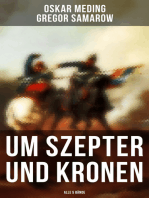 Um Szepter und Kronen (Alle 5 Bände): Historische Romane aus der Zeit des deutsch-französischen Krieges 1870/71