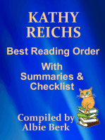 Kathy Reichs: Best Reading Order - with Summaries & Checklist