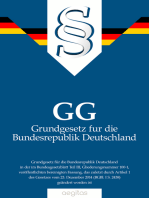 Grundgesetz für die Bundesrepublik Deutschland (GG)