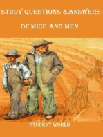 Study Questions & Answers: Of Mice and Men