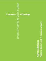 Common Worship Christian Initiation