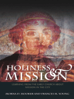 Holiness and Mission: Learning from the Early Church About Mission in the City