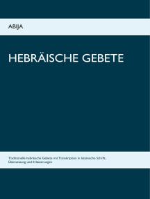 Lesen Sie Hebraische Gebete Von Abija Bucher Online Bucher