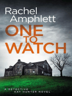 One to Watch (A Detective Kay Hunter novel)